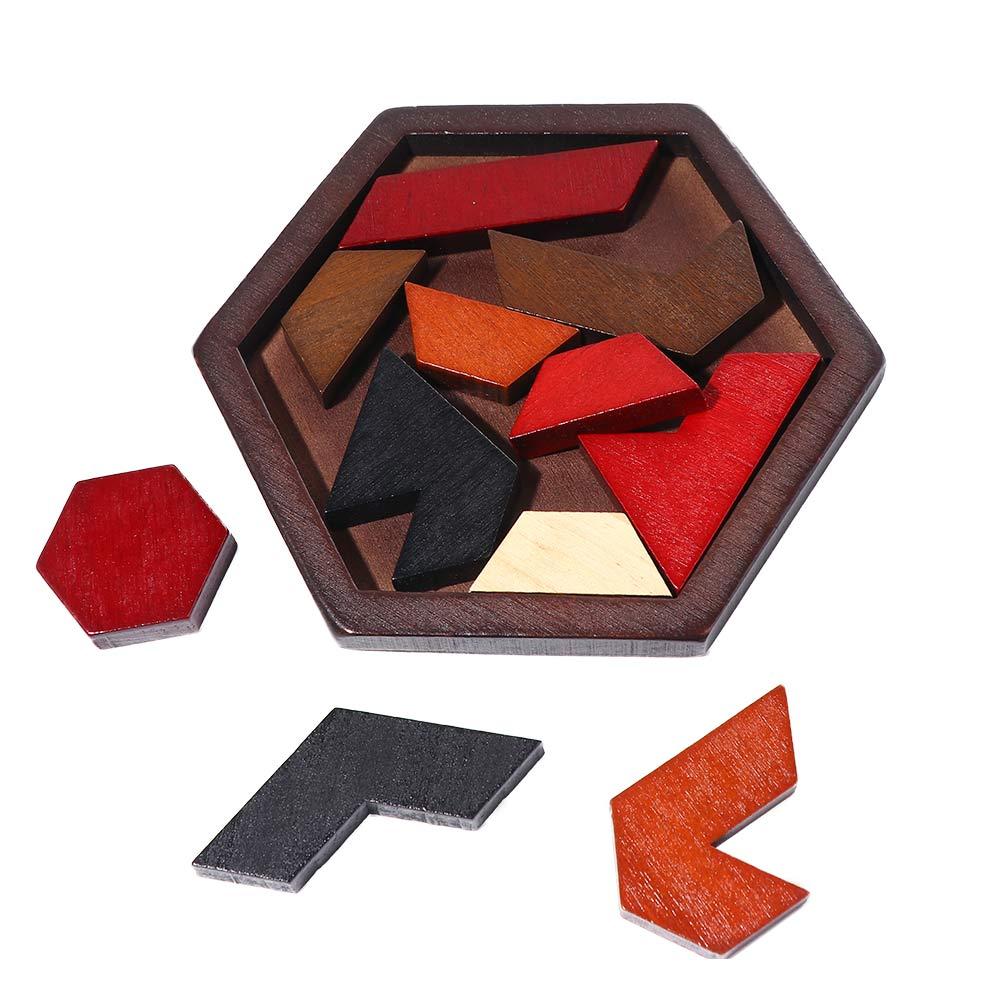 Puzzle Shape Hexagonal Board