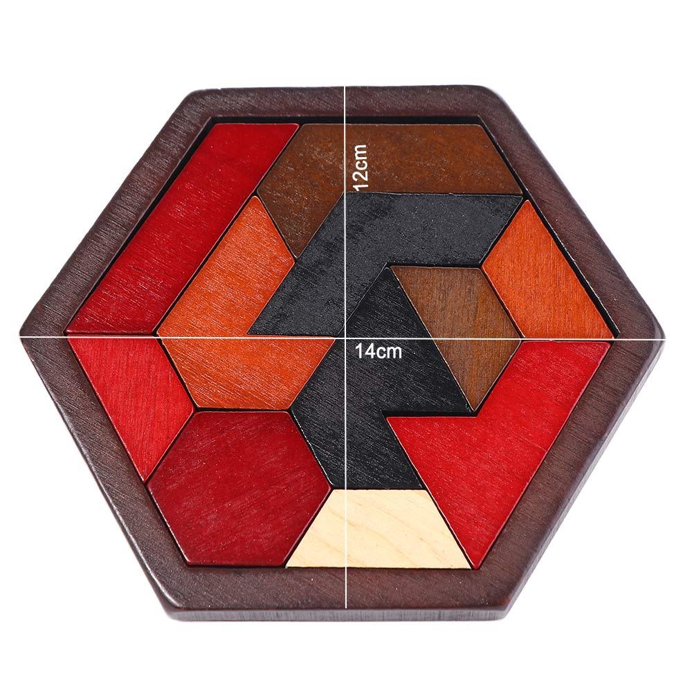 Puzzle Shape Hexagonal Board