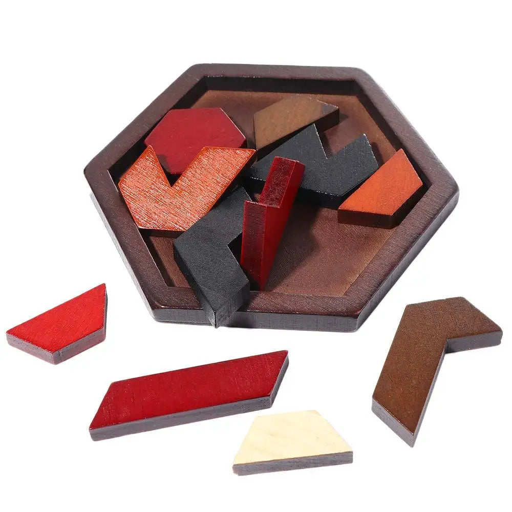 Puzzle Shape Hexagonal Board